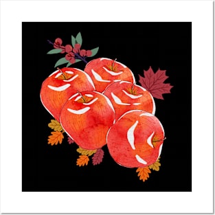 Fall Beautiful Apple Posters and Art